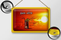 Schild Cuba 30x20 cm Libre Sonne Cocktail Metall Deko...