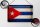 Schild Flagge 30x20 cm Kuba Cuba Fahne Metall Deko Metallschild